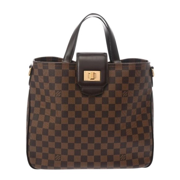LOUIS VUITTON Damier Hippo Roseberry Brown N41177 bag - Picture 1 of 15